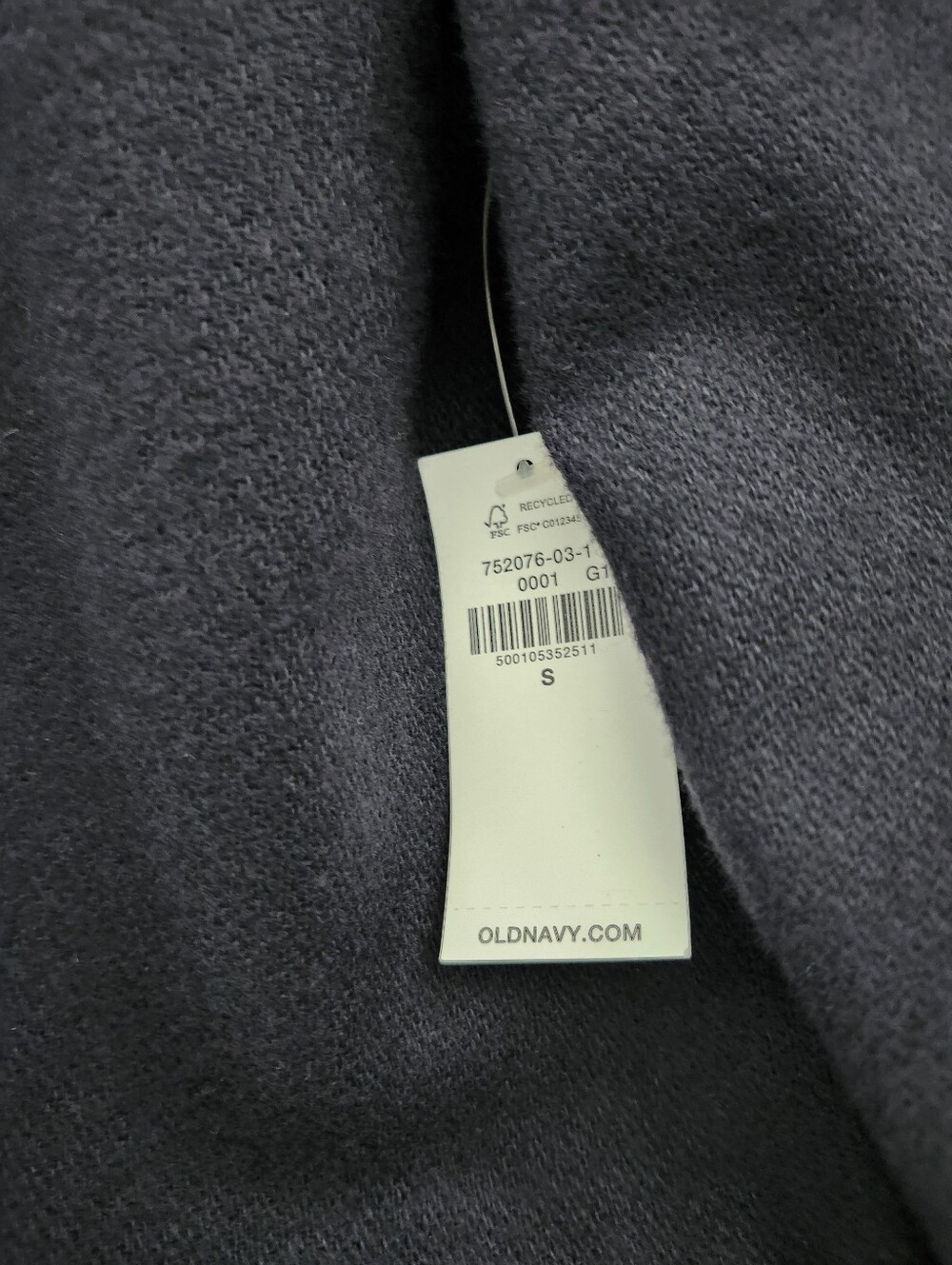 OLD NAVY Women's Navy Blue Double-Breasted Oversized Blazer Size Small NWT - Picture 6 of 12